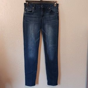 Kut from the Kloth Women's Straight Leg Stevie Jeans Sz 4 Medium Wash